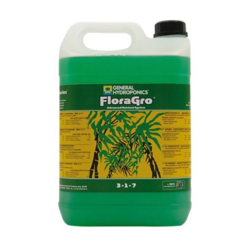 GHE - engrais FloraGro 10L general hydroponics part croissance