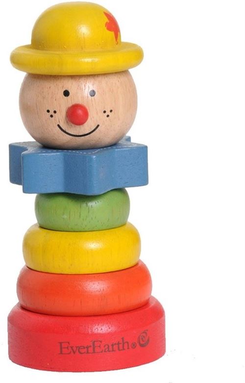 Everearth pile clown 6x6x11 cm 5-pièces