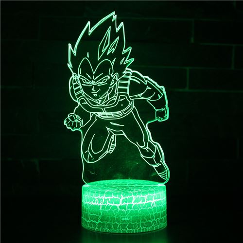 Stack Lampe 3D Tactile Veilleuses Enfant 7 Couleurs Avec Telecommande - Dragon Ball #83