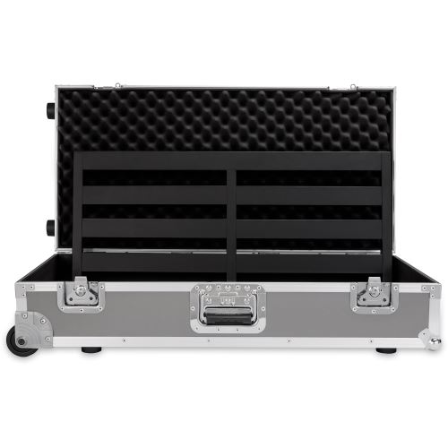 Pedaltrain Classic Pro TCW pedalboard avec flightcase sur roulettes
