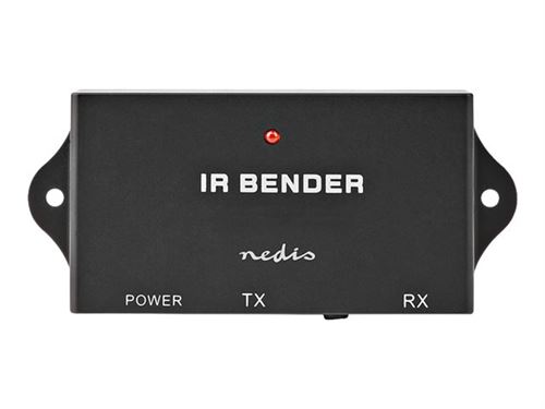 Nedis IREX050BK - IR signal extender kit voor afstandsbediening - zwart