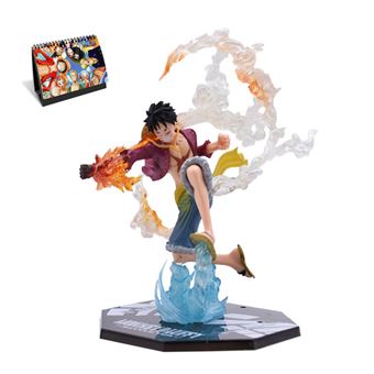 Figurine Delicate Animation One Piece Combat Luffy PVC collection modèle  jouets cadeau 17 cm - Figurine de collection - Achat & prix