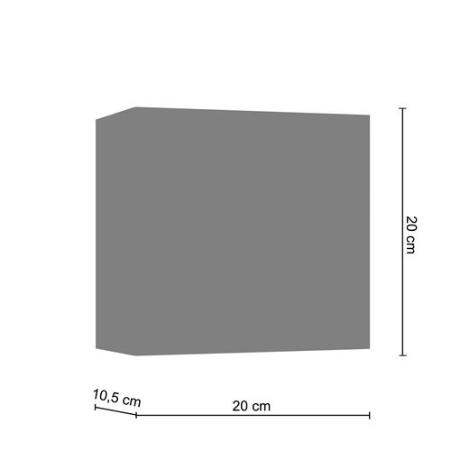 Etoiles 20x20x10 Tôle Iap5034756 Acier Cm Pplique Bleu Tosel 5 Carrés Marine TlJKcF1