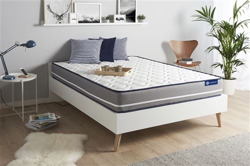 Actisom Matelas À Mémoire Actimemo Pur 140X200cm 3Zones De Confort