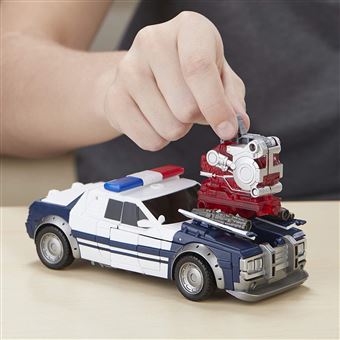 Robot Transformers avec propulseur Energon Bumblebee Barricade Nitro Séries E0755ESO