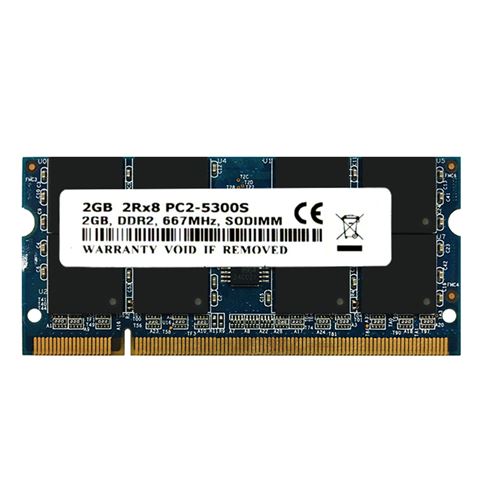 Mémoire RAM 2 Go de RAM DDR2 PC2 5300S 667MHz PORTABLE