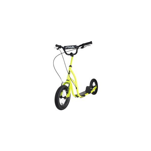 stiga trottinette air scooter 12'' - vert