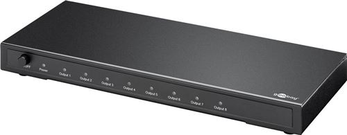 Goobay 58979 Répartiteur HDMI Ultra HD 4 K/2 K PowerCoil Noir