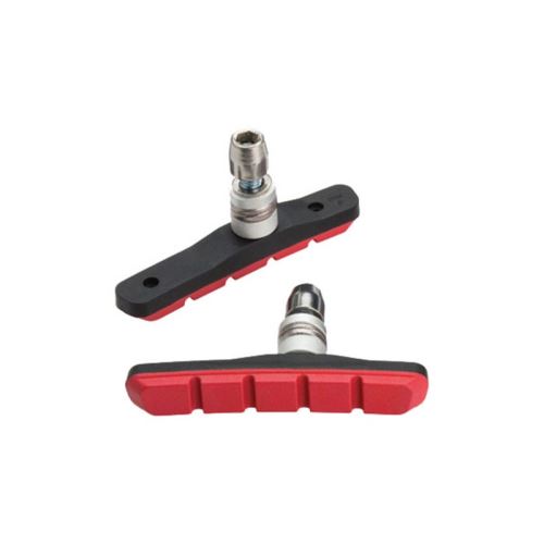 Plaquettes de frein sport Jagwire Mountain Mountain 70mm Offset All Weather Red