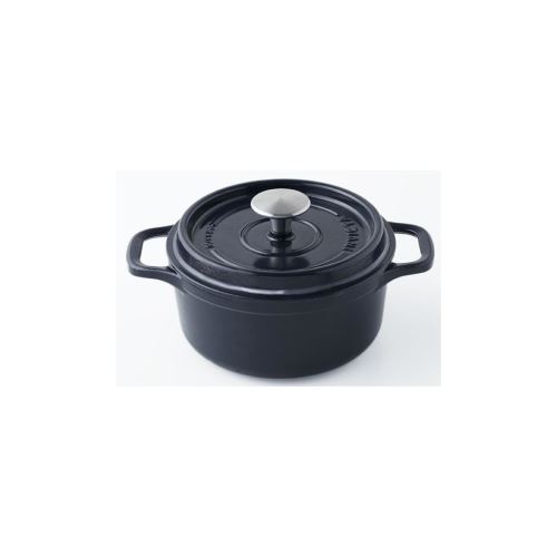 Invicta Cocotte Ronde - O 28 Cm - Bleu Reglisse - Tous Feux Dont Induction