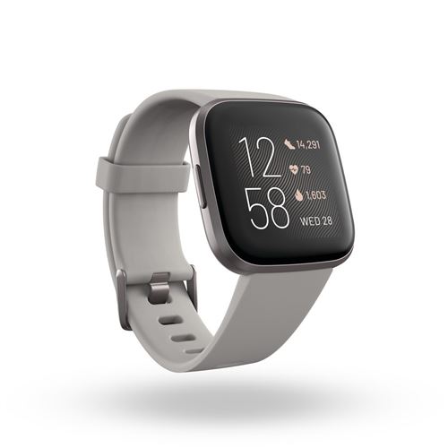 Montre connectée Fitbit Versa 2 Gris pierre - Montre connectée - Achat \u0026  prix | fnac