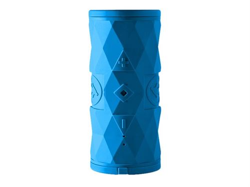 Outdoor Technology Buckshot 2.0 - Haut-parleur - pour utilisation mobile - sans fil - Bluetooth - bleu électrique