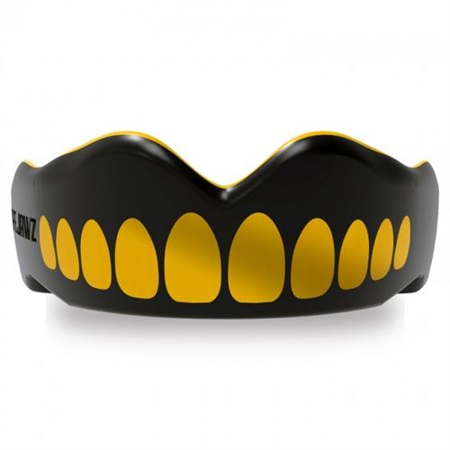 Safejawz protège-dents Goldie junior noir/or