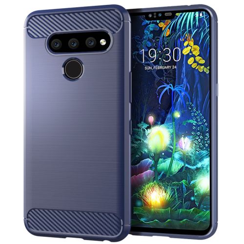 Etui Coque de protection durable souple pour LG V50 ThinQ - Blue