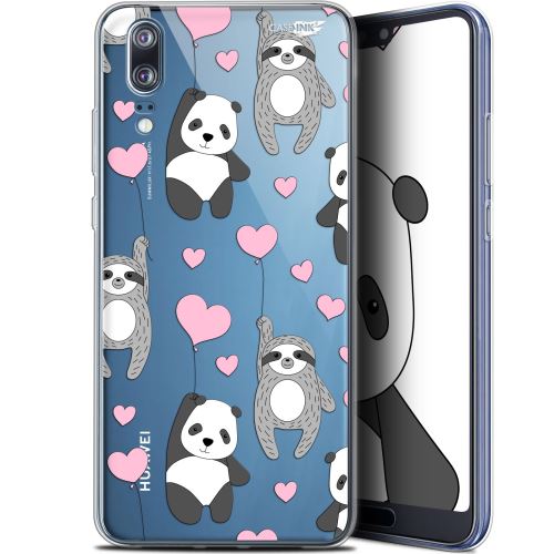 Coque Gel Huawei P20 (5.8 ) Extra Fine Motif - Panda'mour