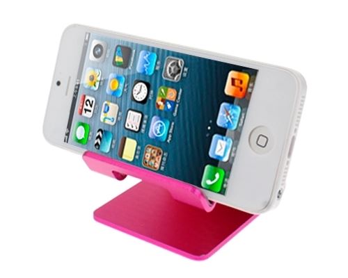 Support holder pour ipad iphone la galaxie le huawei le xiaomi le htc le sony et d autres téléphones ou tablettes mobiles rose bureau en aluminium