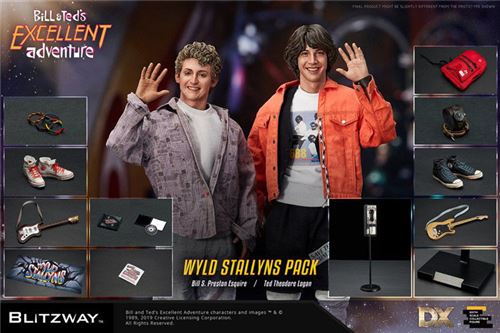 Figurine Blitzway - Bill & Ted's Excellent Adventure Wyld Stallyns Pack 1/6 Scale