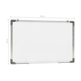 Tableau blanc magnétique effaçable à sec Blanc 50x35 cm,5 x Aimant  Multicolores - Tableau de bureau - Achat & prix