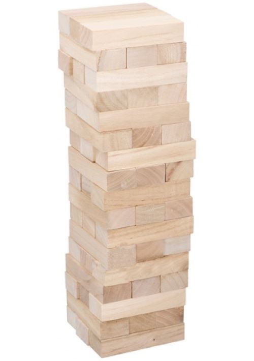 Lifetime Games jeu d'empilage Jumbo 60-pièces
