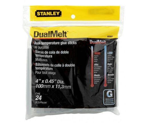 Boîte De 24 Batons De Colle Stanley 11,5 Mm pour Pistolet 6-Gr100 - 1-Gs20Dt