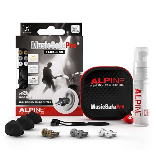 Alpine Music Safe Pro Noir Casques et bouchons