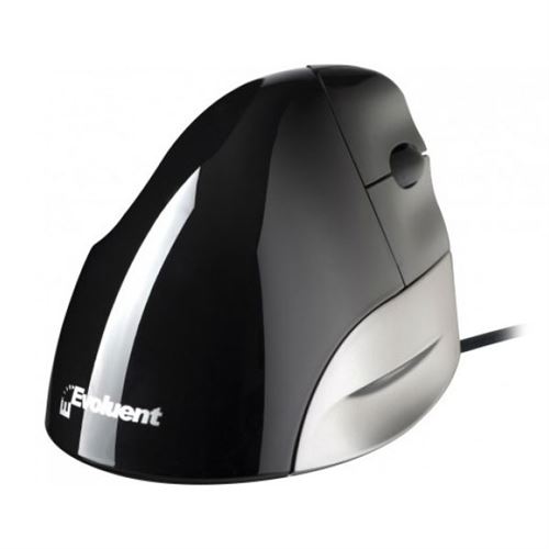 Evoluent Verticalmouse 4 - Souris Verticale - Ergonomique - Pour Droitiers - Optique - 6 Boutons - Filaire - Usb