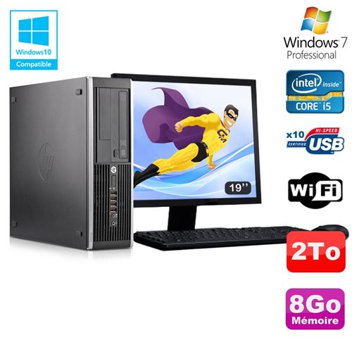 Acheter Pc hp elite 8300 sff i5-3470 3.2ghz 8go 2to graveur wifi w7 ecran 19' État correct - 269,00 € Pc hp elite 8300 sff i5-3470 3.2ghz 8go 2to graveur wifi w7 ecran 19' État correct - Hewlett-Packard reconditionné disponible sur Fnac