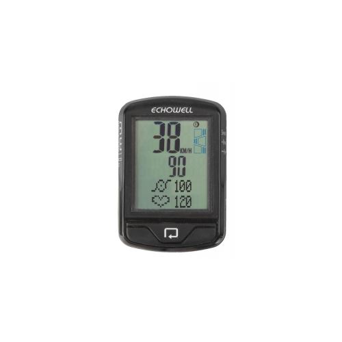 Echowell MW10G vélo sans fil noir ordinateur
