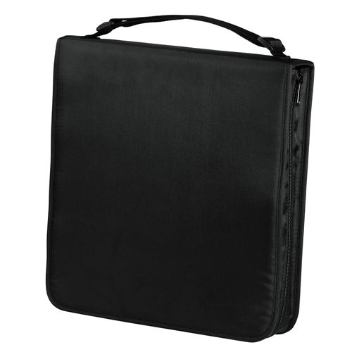Hama Noir Cd Wallet Nylon 160 - Portefeuille Pour Disques Cd/Dvd - 160 Disques - Nylon - Image 3
