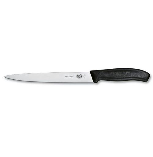 Victorinox Noir Couteau À Fileter 20 Cm Swiss Classic