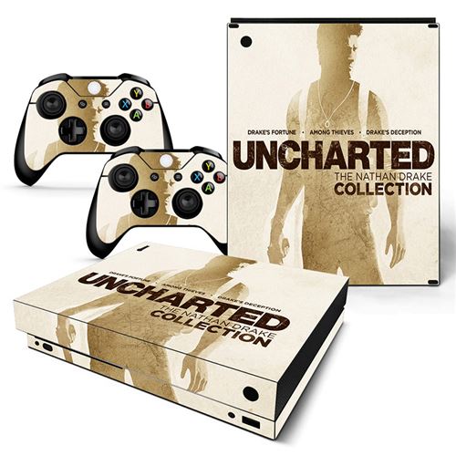Autocollant Stickers de Protection pour Console et Manette Microsoft Xbox X - Uncharted (TN-XBONEX-0526)
