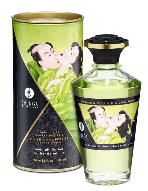 SHUNGA Huile Chauffante Aphrodisiaque - Sorbet De Minuit
