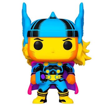 Figurine Funko Pop Marvel Black Light Thor Avant-première Fnac
