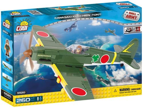 Cobi Small Army kawasaki Ki-61-I Kit de construction de 260 pièces 5520