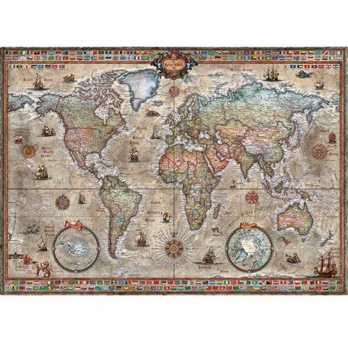 Heye - PUZZLE 1000P RETRO WORLD HEYE -