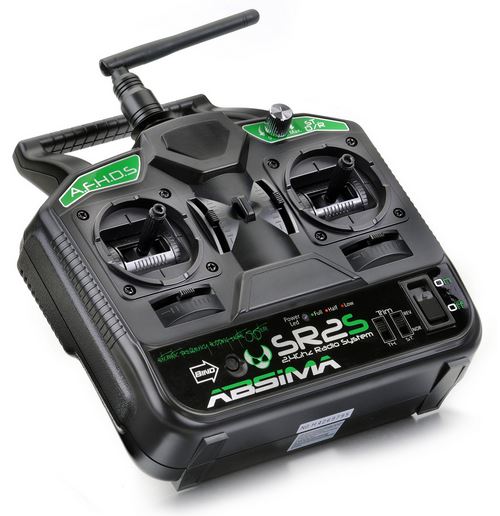SR2S Radiocommande 2 voies 2.4Ghz ABSIMA
