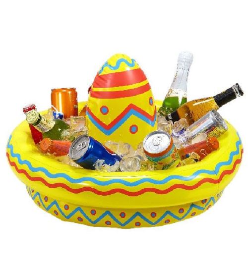 Sombrero gonflable rafraîchisseur de boissons - 50 cm