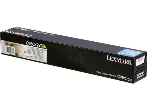 Lexmark - Extra hoog rendement - geel - origineel - tonercartridge LCCP - voor Lexmark C950DE, C950dte