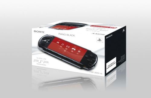 Console PSP 2000 Slim & Lite - Piano Black (4 Go) - PSP - Console Occasion Pas Cher