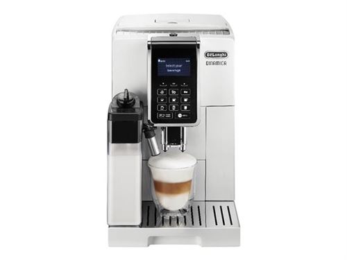 De'Longhi DINAMICA ECAM 353.75.W - Machine à café automatique avec buse vapeur \