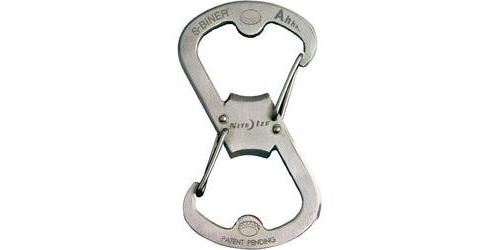 Double mousqueton S-Binner avec ouvre-bouteille NITE Ize