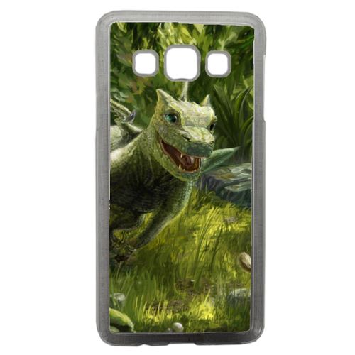 Coque Bébé Dragon Compatible Samsung Galaxy A3 Transparent
