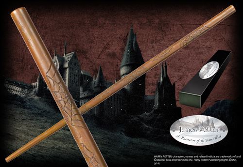 FÉENOMENN harry potter - réplique baguette james potter (boîte personnages)