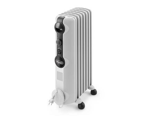 De’Longhi TRRS 0715 appareil de chauffage Intérieure Blanc 1500 W Chauffage électrique à bain d’huile