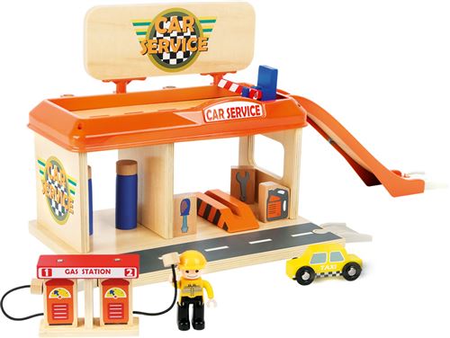 Garage Automobile Avec Station Service