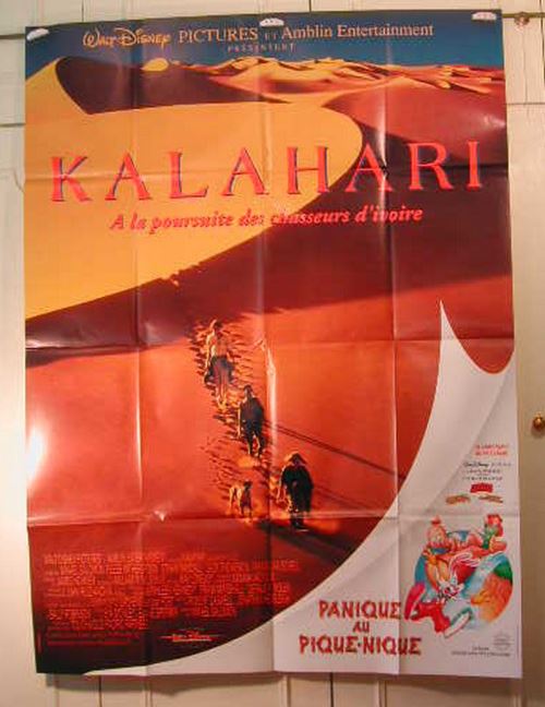 Kalahari - affiche pliée - 116x158 cm - AFFICHE / POSTER