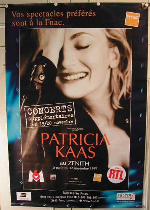 Kaas Patricia - 80x120 cm - AFFICHE / POSTER