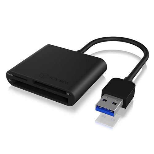 Icy Box Lecteur de carte IB-CR301-U3 Usb 3.0 noir
