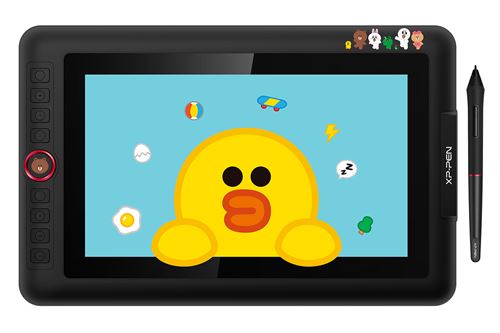 Tablette Graphique Artist 12 Pro XP-PEN Line Friends Edition Ecran Intractif en 11.6 Pouces Stylet 8192 Niveaux - Compatible avec Mac et Windows