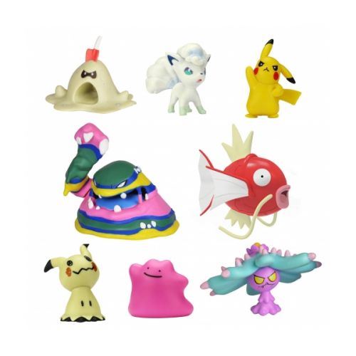 Figurines d’action Pokemon Battle Multi Pack Bizak (8 pcs)